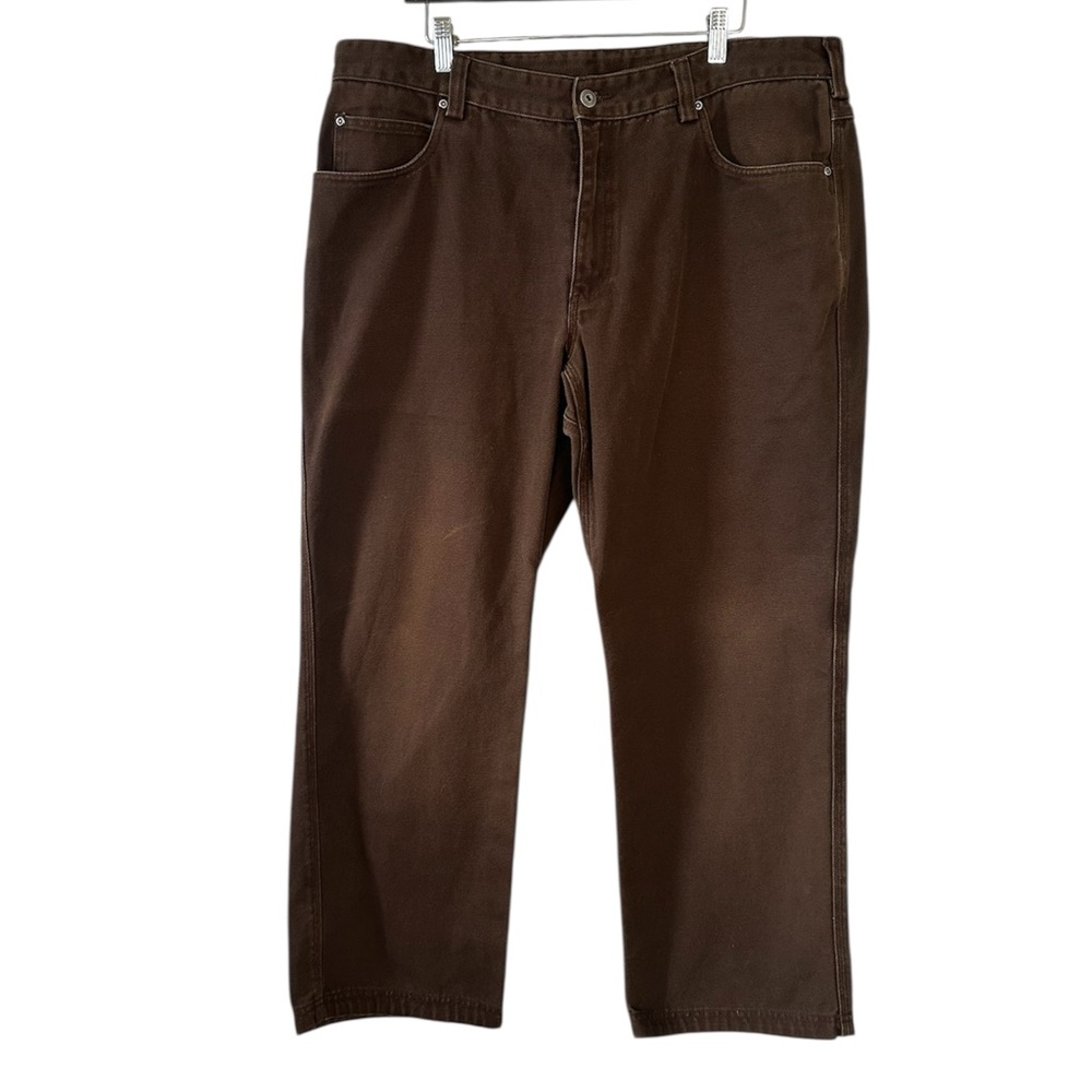Duluth Men’s Tarmac (Brown) Fire Hose Heavy Duty 5-Pocket Pants- Size 40x30